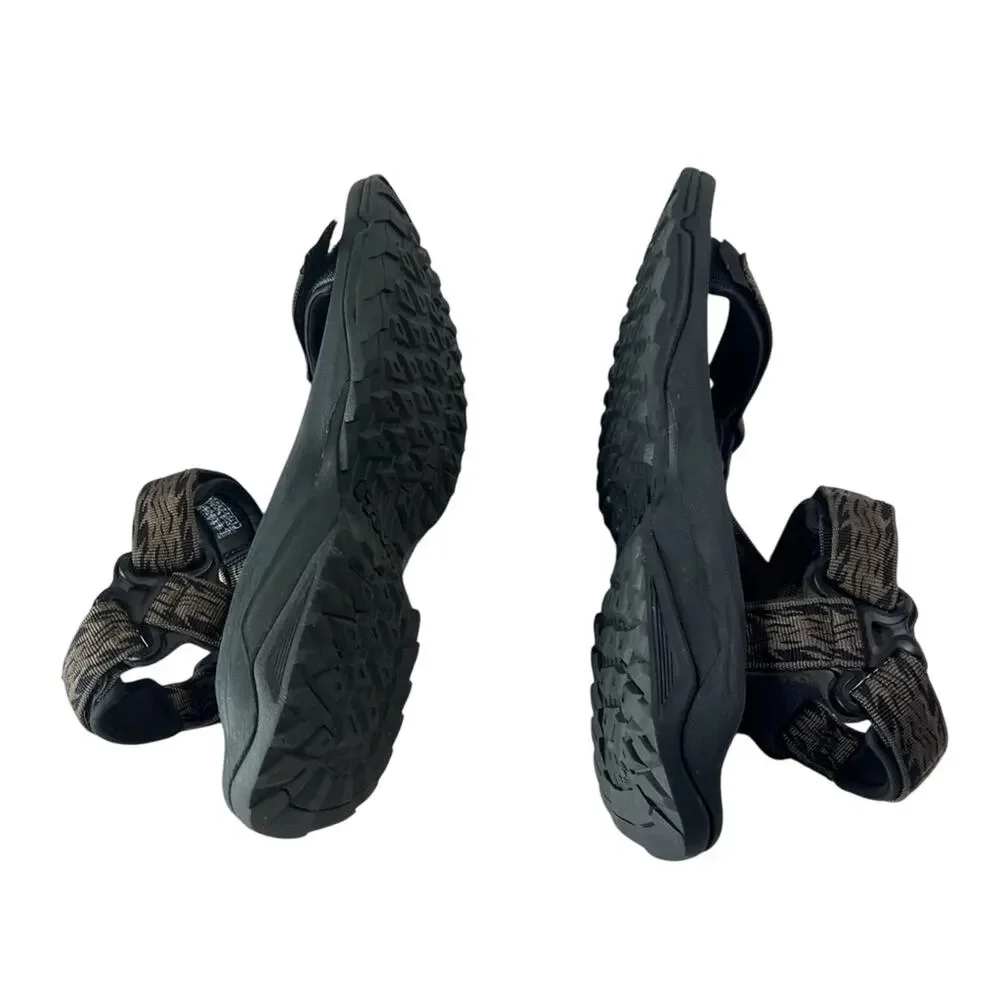 Teva Mens Terra Fi Lite Sandals Mens 13 Black Brown Hiking Water Shoes Trail